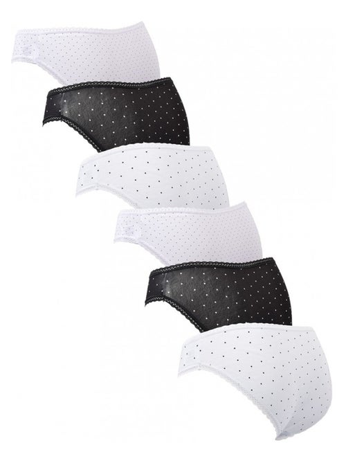 Culotte Femme TRESS - Pack de 6 - Kiabi