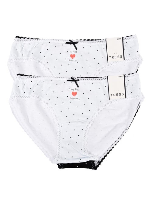 Culotte Femme TRESS - Pack de 6 - Kiabi