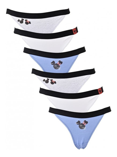 Culotte Femme TRESS - Pack de 6 - Kiabi