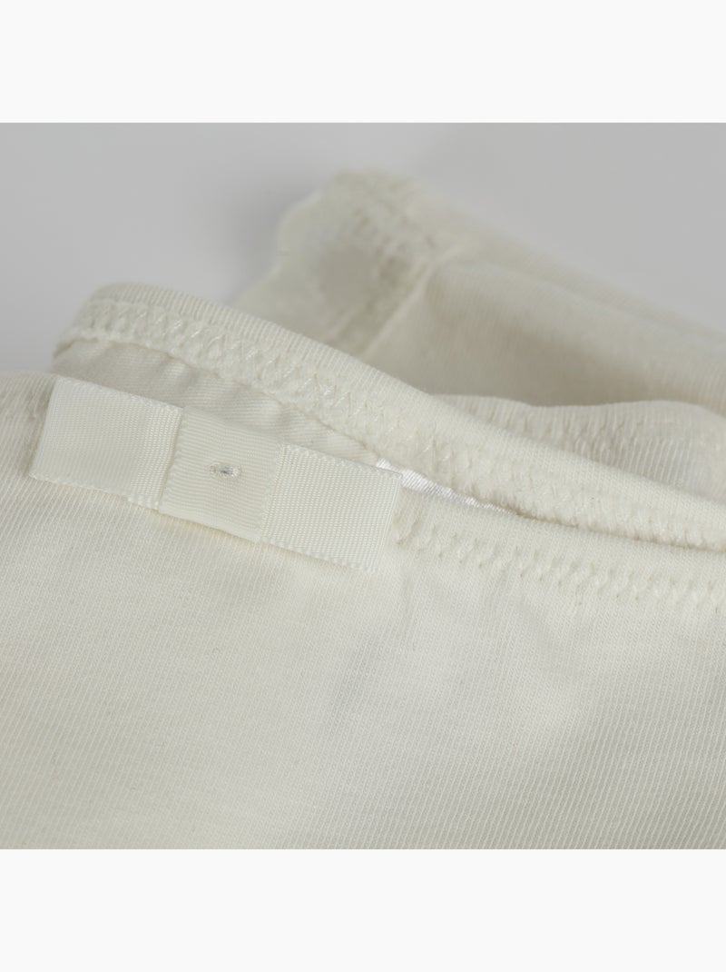Culotte fille Daily Coton Blanc cassé - Kiabi