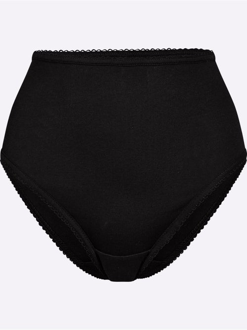 Culotte Gainante Côtes Fines - Taille Standard - Witt - Lot de 3 - Kiabi
