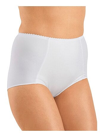 Culotte gainante en maille satinée