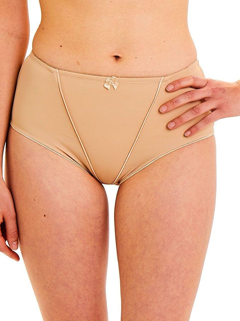 Culotte gainante GALBANTE - Pomm'Poire Beige - Kiabi