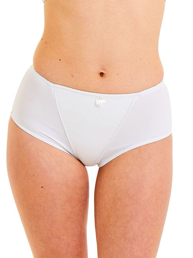 Culotte gainante GALBANTE - Pomm'Poire Blanc - Kiabi