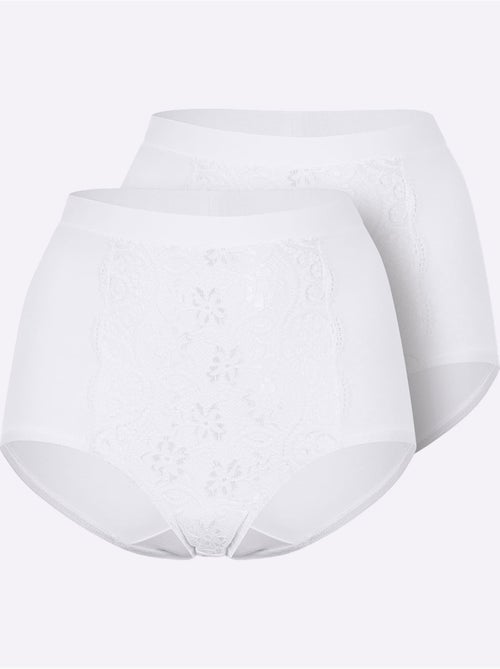 Culotte Gainante Jersey Fin - Taille Standard - Witt - Lot de 2 - Kiabi