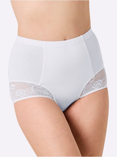 Culotte Gainante Jersey Fin - Taille Standard - Witt - Lot de 2 - Kiabi Culotte Gainante Jersey Fin - Taille Standard - Witt - Lot de 2 - Kiabi