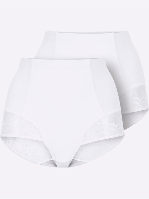 Culotte Gainante Jersey Fin - Taille Standard - Witt - Lot de 2 - Kiabi Culotte Gainante Jersey Fin - Taille Standard - Witt - Lot de 2 - Kiabi