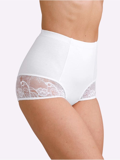 Culotte Gainante Jersey Fin - Taille Standard - Witt - Lot de 2 - Kiabi Culotte Gainante Jersey Fin - Taille Standard - Witt - Lot de 2 - Kiabi