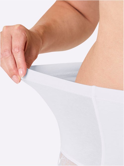 Culotte Gainante Jersey Fin - Taille Standard - Witt - Lot de 2 - Kiabi Culotte Gainante Jersey Fin - Taille Standard - Witt - Lot de 2 - Kiabi