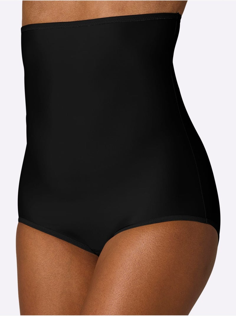 Culotte Gainante Taille Extra-haute - Taille Standard - Witt Noir - Kiabi