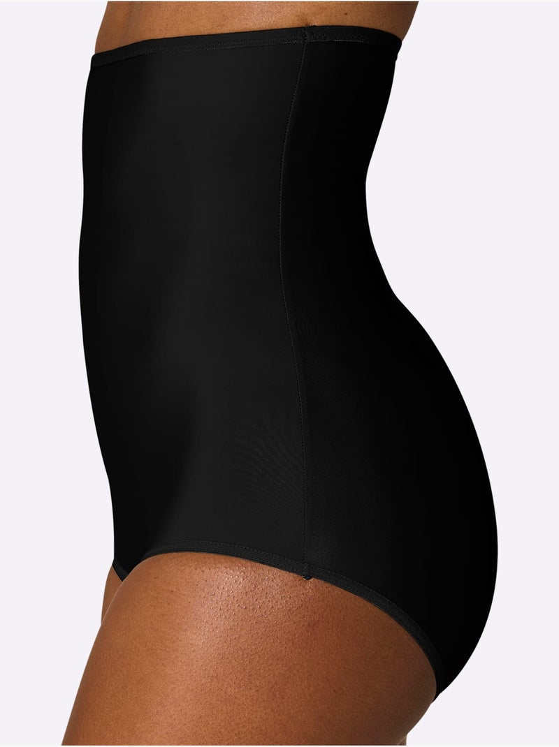 Culotte Gainante Taille Extra-haute - Taille Standard - Witt Noir - Kiabi