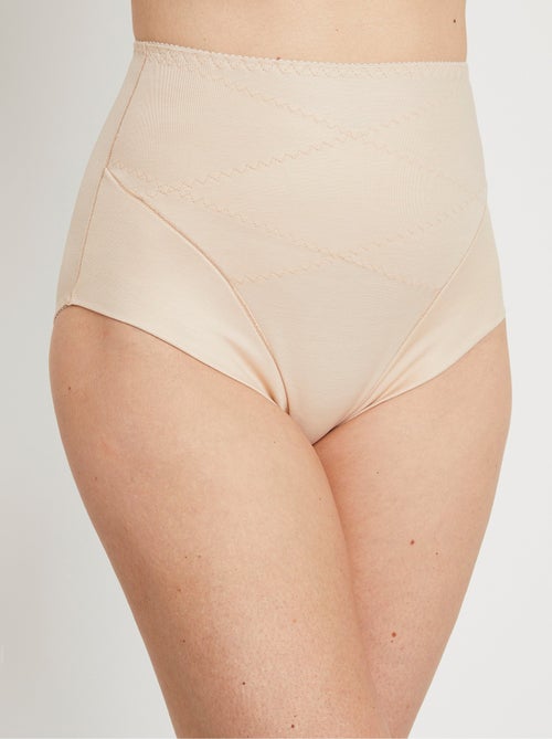 Culotte gainante taille haute - Afibel - Kiabi