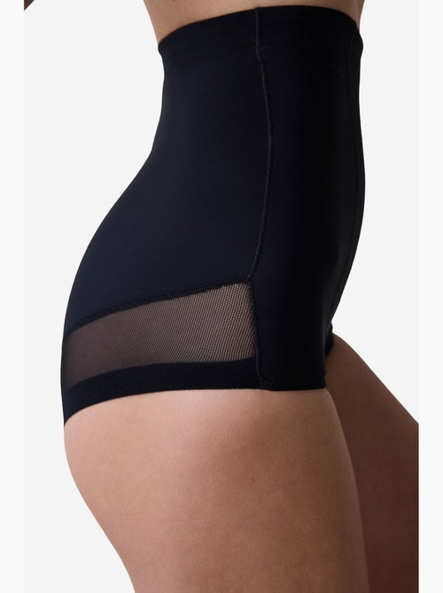 Culotte gainante taille haute inserts mesh penti - Kiabi Culotte gainante taille haute inserts mesh penti - Kiabi