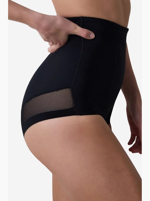 Culotte gainante taille haute inserts mesh penti - Kiabi Culotte gainante taille haute inserts mesh penti - Kiabi