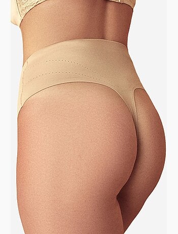 Culotte gainante taille haute légère invisible penti