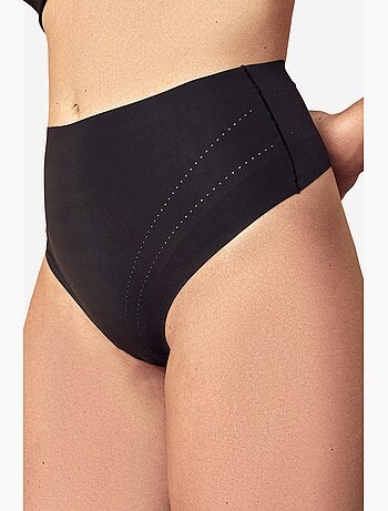 Culotte gainante taille haute légère invisible penti