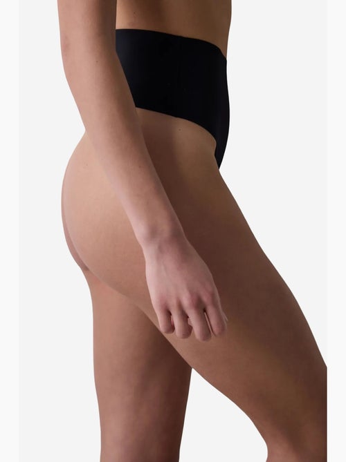 Culotte gainante taille haute légère invisible penti - Kiabi Culotte gainante taille haute légère invisible penti - Kiabi