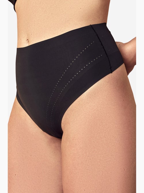 Culotte gainante taille haute légère invisible penti - Kiabi Culotte gainante taille haute légère invisible penti - Kiabi