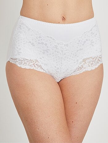 Culotte gainante taille haute ventre plat