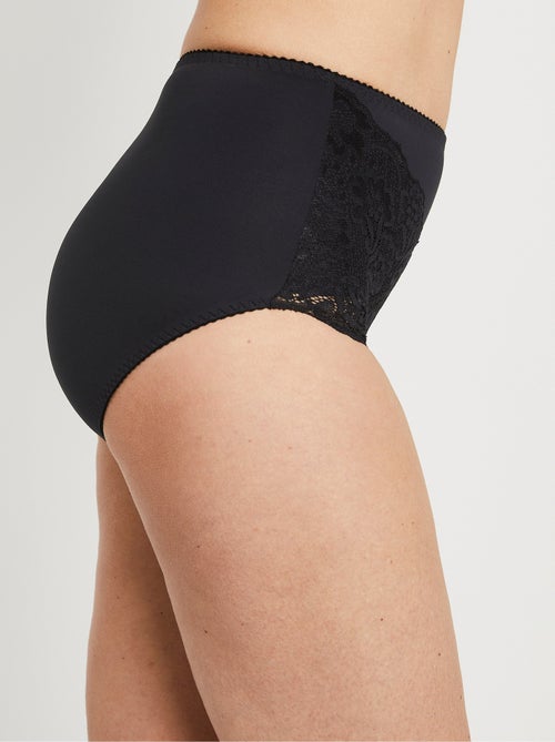 Culotte gainante taille haute ventre plat - Kiabi