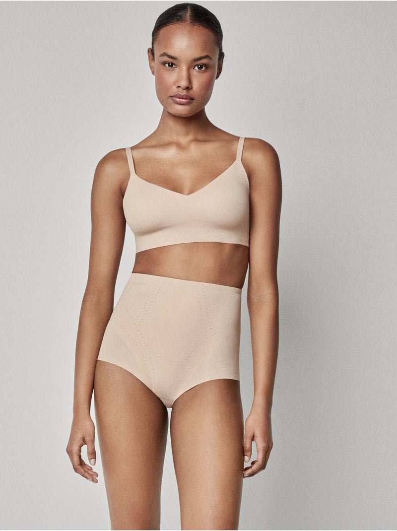 Culotte gaine réductrice Rose - Kiabi
