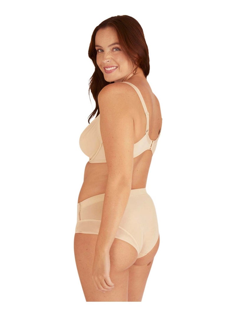 Culotte galbante BODY GALBE Beige/Blanc - Kiabi
