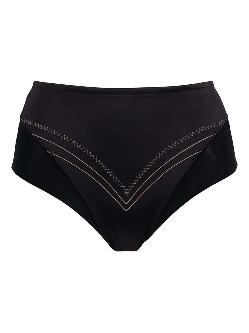 Culotte galbante BODY GALBE Beige/Noir - Kiabi