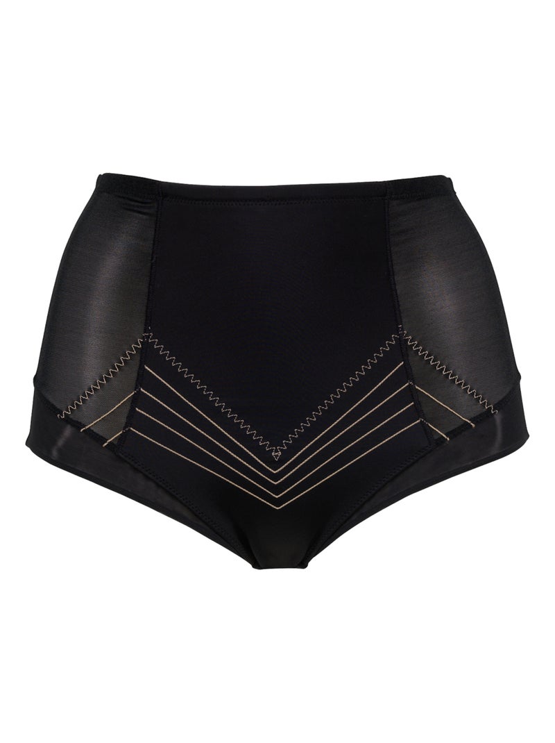 Culotte galbante BODY GALBE Beige/Noir - Kiabi