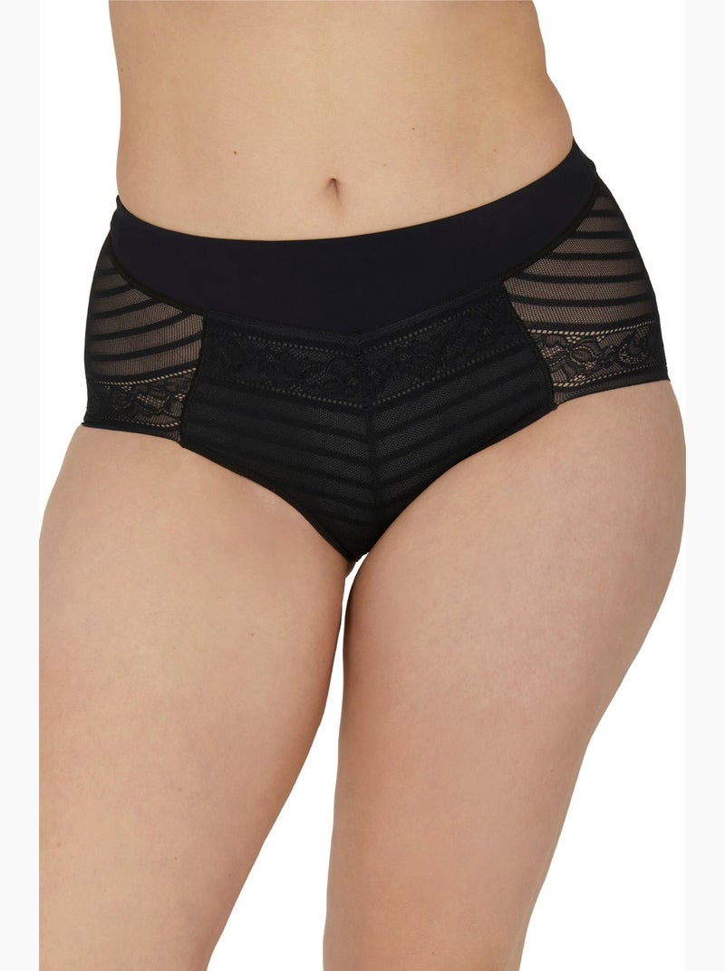 Culotte galbante INVISI GALBE Noir - Kiabi