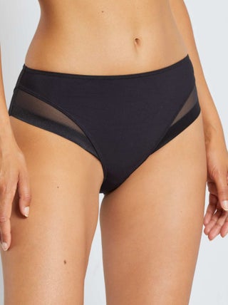 Dim Culotte Femme Generous Classique - Microfibre Douce Et Confortable
