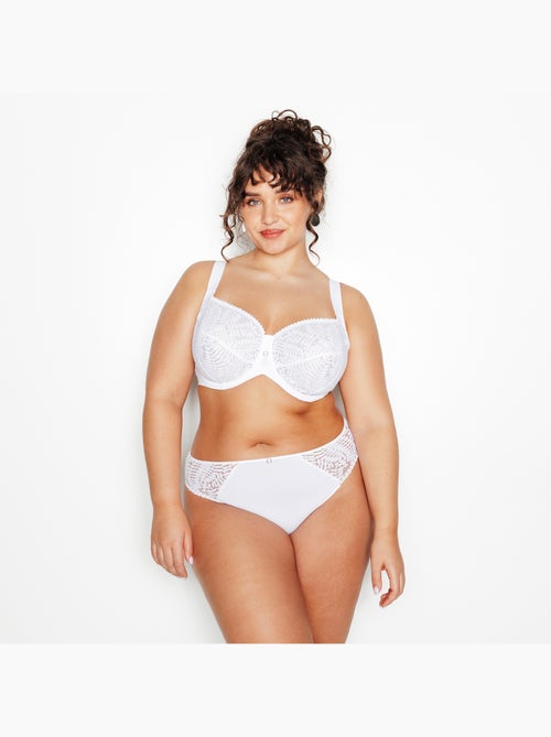 Culotte grande taille dentelle Isabelle+ - RougeGorge Lingerie - Kiabi