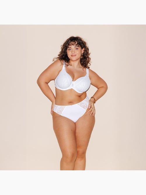 Culotte grande taille dentelle Isabelle+ - RougeGorge Lingerie - Kiabi
