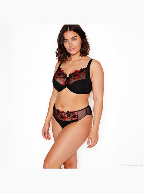 Culotte grande taille Imelda - RougeGorge Lingerie - Kiabi