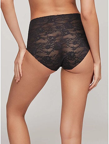 Culotte haut enveloppant coupe laser