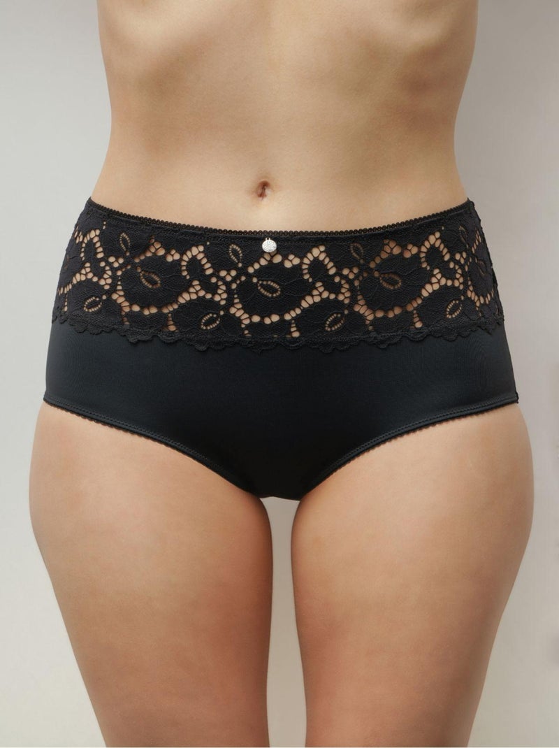 Culotte haute ALICE   - Gérard Pasquier Noir Noir - Kiabi