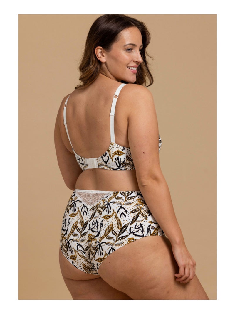 Culotte haute Aria Blanc - Kiabi