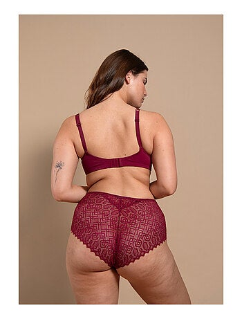 Culotte haute aubergine Talisman