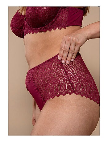 Culotte haute aubergine Talisman