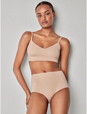 Culotte haute avec renfort frontal