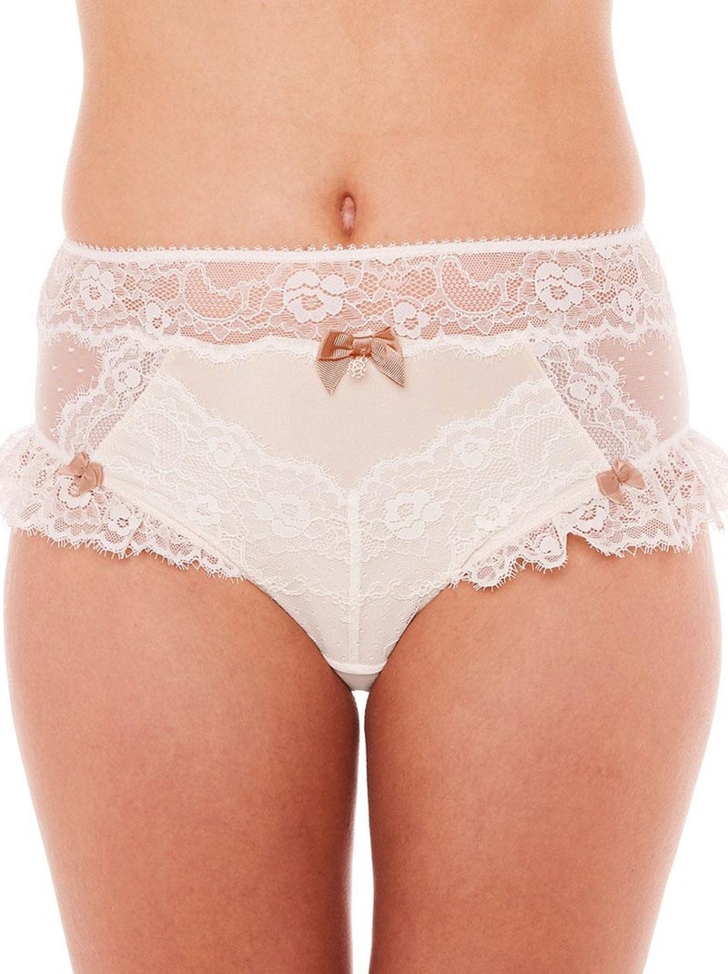 Culotte haute beige Cocotte - Beige - Kiabi
