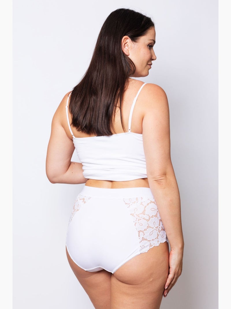Culotte Haute Betty | Gerard Pasquier Blanc Blanc - Kiabi