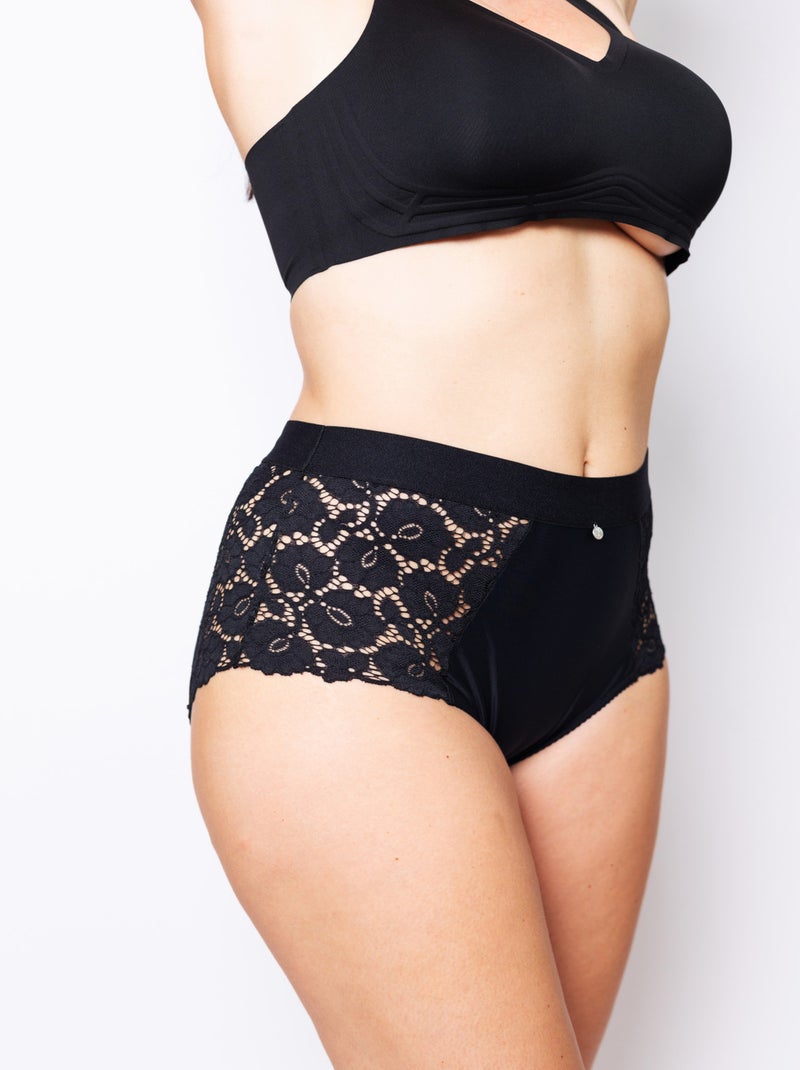 Culotte Haute Betty | Gerard Pasquier Noir - Kiabi