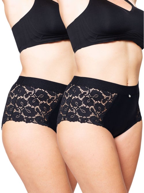 Culotte Haute Betty Lot De 2 | Gerard Pasquier - Kiabi