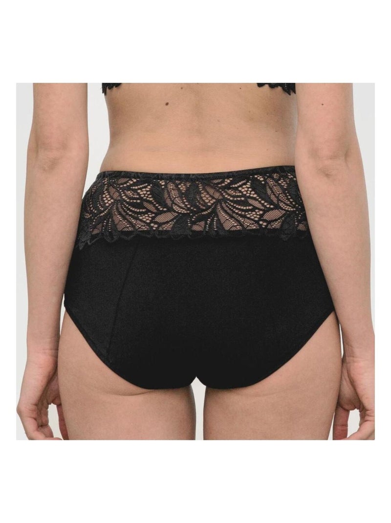 Culotte Haute Bien être Bio Louana | Gerard Pasquier Noir - Kiabi