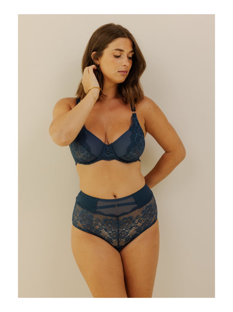 Culotte haute Capucine Bleu - Kiabi