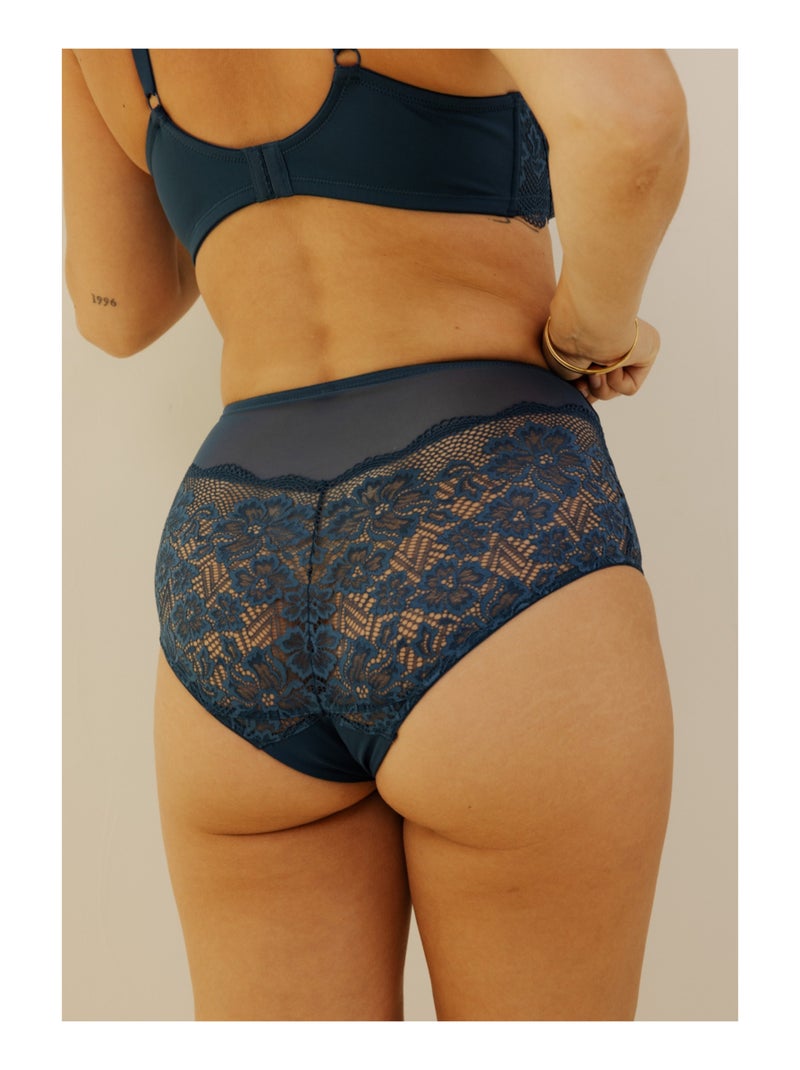 Culotte haute Capucine Bleu - Kiabi