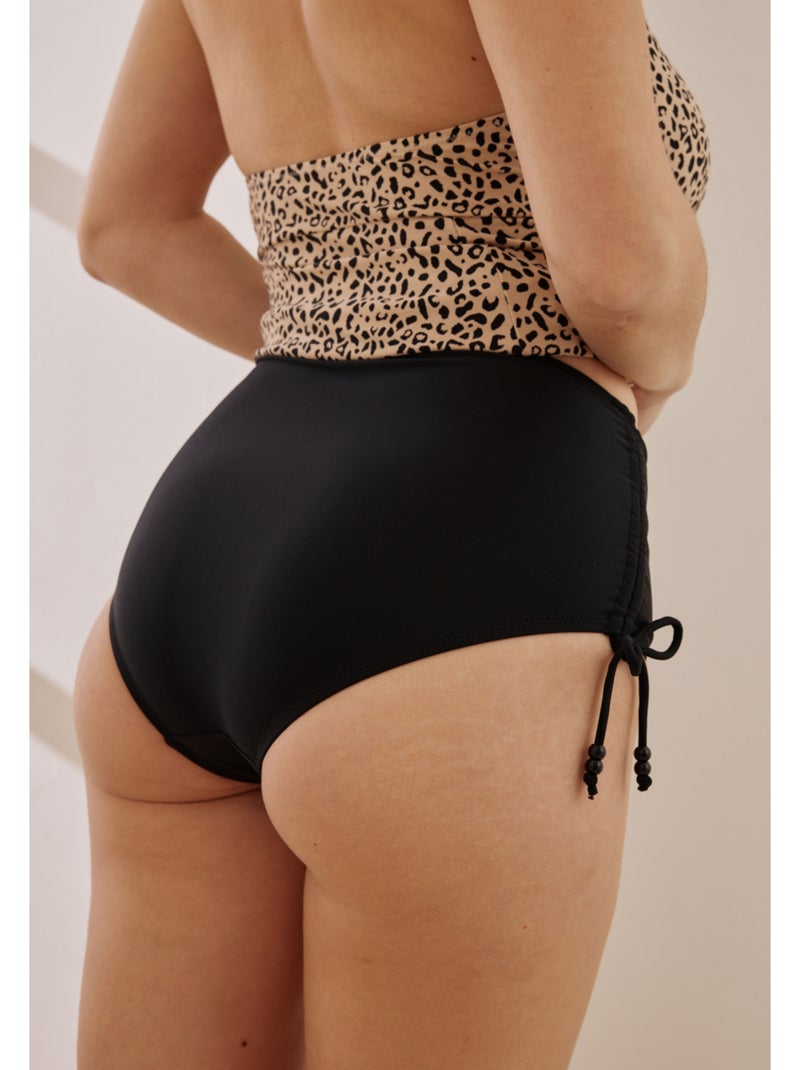 Culotte haute de maillot de bain Dala Noir - Kiabi