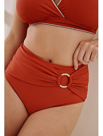 Culotte haute de maillot de bain Djenna