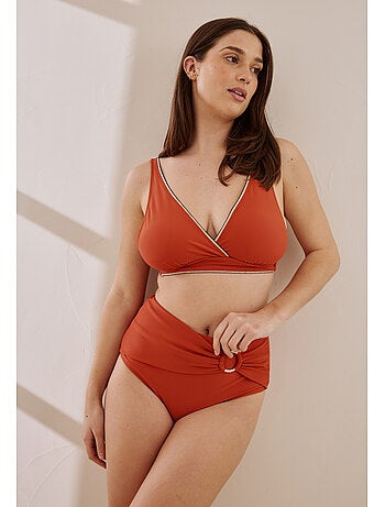 Culotte haute de maillot de bain Djenna