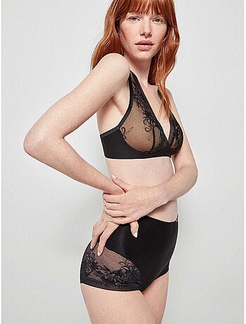 Culotte haute effet enveloppant